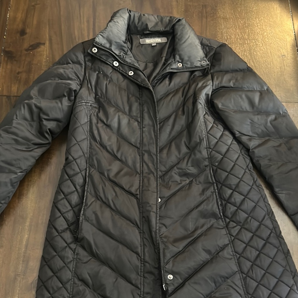 Kenneth Cole Women's Black Quilted Jacket